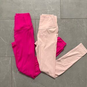 Bundle of 2 pink Paragon Recstretch leggings size small
